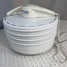 NESCO AMERICAN HARVEST SNACKMASTER ENTREE DEHYDRATOR & JERKY MAKER FD-35 5 Trays for sale  Shipping to South Africa