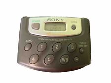 Rádio portátil Sony Walkman SRF-M37V AM/FM banda meteorológica TESTADO COM FONES DE OUVIDO comprar usado  Enviando para Brazil