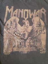 Camiseta masculina Manowar Battle Hymns 2011 Tour grande banda de heavy metal comprar usado  Enviando para Brazil