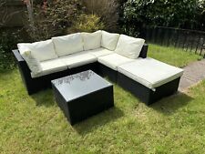 Rattan corner sofa for sale  WIRRAL