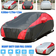 Heavy Duty Car Cover Waterproof All Weather UV Sun Protection Snow Dust w/Straps for sale  Shipping to South Africa