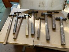 Used, Job Lot Of  9 X Vintage Hammers, Old Tools, Hammers, Lot 2, for sale  Shipping to South Africa