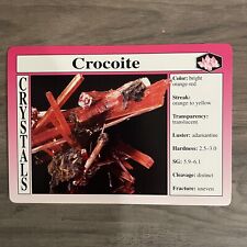 Crocoite crystals treasures for sale  Richmond
