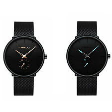Men Fashion Military Stainless Steel Analog Date Sport Quartz Wrist Watch comprar usado  Enviando para Brazil