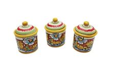 Set barattoli ceramica usato  San Cataldo
