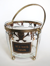 Balde de gelo Georges Briard meados do século moderno gelo seu veneno coquetel comprar usado  Enviando para Brazil