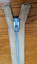 VTG TALON Heavy Duty Industrial Metal Beige 40" x 1-3/4" Large Open-End Zipper for sale  Shipping to South Africa