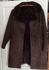 Women sheepskin coat for sale  NORTHAMPTON
