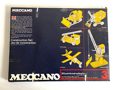Vintage Meccano 3 Construction Set, used for sale  Shipping to South Africa