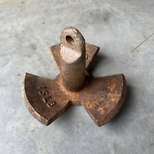 Vintage Mushroom River Boat Anchor 15lb for sale  Shipping to South Africa