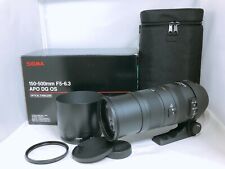 Usado, 🟢 Top Menta en caja 🟢 Sigma APO 150-500mm f/5-6.3 DG OS HSM para Nikon Japón 1256 segunda mano  Embacar hacia Spain
