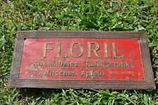 Oryginalny blaszany znak FLORIL RAR !, używany na sprzedaż  PL