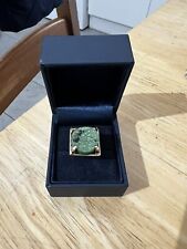 Raw jade ring for sale  WITHAM
