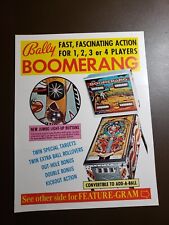 Bally boomerang original for sale  Ogden