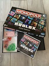 Jogo de tabuleiro Roblox Monopoly 2022 Edition Hasbro sem código, g3 comprar usado  Enviando para Brazil