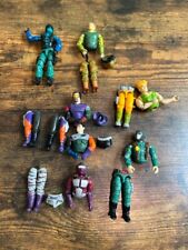 Vintage G.I. Joe Action 7 Figures Parts Lot figures Damage Street Fighter ARAH for sale  Shipping to South Africa