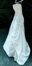 Wedding dress strapless for sale  Oxford