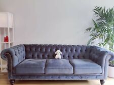 Navy blue chesterfield for sale  Venice