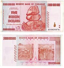 Używany, 2008 Zimbabwe 5 Billion DOLLARS Banknote  P84 Circulated na sprzedaż  Wysyłka do Poland