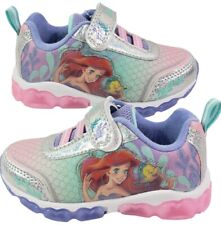 Zapatos de sirena para niñas Disney - Zapatos con iluminación LED sin cordones rosa talla 8 (17 cm) nuevos segunda mano  Embacar hacia Argentina