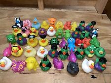 48 ASSORTED RUBBER DUCKS MINI FLOATING DUCKIES KIDS TOY PRIZE 2" SIZE DUCK for sale  Shipping to South Africa