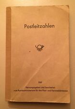 Postleitzahlenbuch 1961 bundes gebraucht kaufen  Berlin