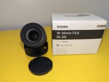 Sigma 18-50mm F2.8 DC DN Contemporary pour monture Fuji X comprar usado  Enviando para Brazil