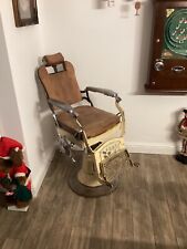 Antique barbers chair for sale  HULL
