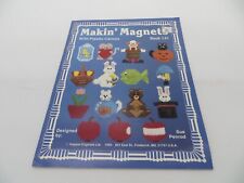 Libro de lona Makin' Imanes con plástico 141 1990 Kappie Originals diseña ideas segunda mano  Embacar hacia Argentina