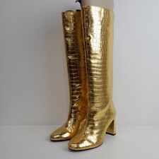 zara gold heels for sale  ROMFORD
