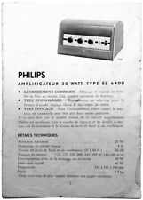 Amplificateur lampes watts d'occasion  Saint-Germain-en-Laye