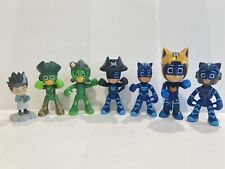 Disney PJ Masks Cat Boy, Gecko 3" boneco de ação brinquedos lote de 7 conjunto de jogo comprar usado  Enviando para Brazil