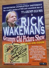 Rick wakeman autograph for sale  BATHGATE
