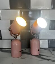 Retro pink lamps for sale  Shipping to Ireland