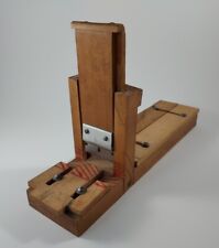 Amortecedores de piano ferramenta de corte de feltro guilhotina madeira com lâmina de barbear 11,5" x2,75"x6,5", usado comprar usado  Enviando para Brazil
