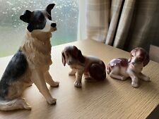 Dog ornaments figurines for sale  SOUTHAMPTON