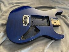 Cuerpo de Guitarra Jackson Dinky Performer PS7 Azul Flameado Arce Top Hecha en Japón segunda mano  Embacar hacia Argentina