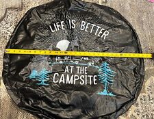 Camping Spare Tire Wheel Cover Life Is Better At The Campsite RV Trailer Camper for sale  Shipping to South Africa