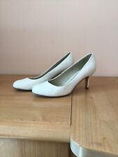 Ivory leather shoes for sale  BLACKPOOL