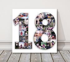 Number photo collage for sale  CREWE