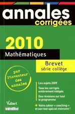 1827476 annales corrigées d'occasion  France