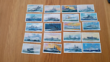 Juego completo de 50 tarjetas de cigarrillos artesanía naval moderna John Player. segunda mano  Embacar hacia Mexico