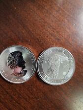 Moneda de plata Canada White Falcon 2016 de 1,5 oz.** Recién salido de un tubo** UNC segunda mano  Embacar hacia Argentina