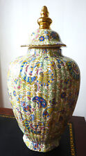 Magnifique vase faïence d'occasion  Paris XVIII