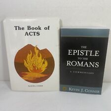 Lote 2 Kevin J Conner-A Epístola aos Romanos Um Comentário e O Livro de Atos comprar usado  Enviando para Brazil