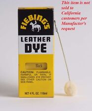 Fiebing's Leather Dye w/ Applicator - ALL COLORS- 4 OZ  |Not for CA Customers| for sale  Shipping to South Africa