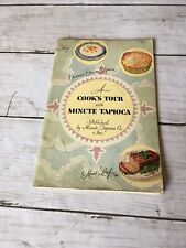 Panfleto Vintage “A Cooks Tour With Minute Tapioca” comprar usado  Enviando para Brazil