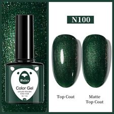 Esmalte em gel RSIIEY 7,3 ml cor UV absorva UV/LED esmalte em gel sólido verde N100, usado comprar usado  Enviando para Brazil