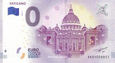 Używany, Banknot 0 euro WATYKAN - VATICANO #01 Bazylika św. Piotra Rzym SEGY-2018-2 Bardzo rzadki! na sprzedaż  Wysyłka do Poland