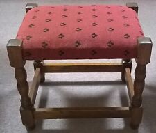 Vintage hardwood footstool for sale  CHIPPING NORTON